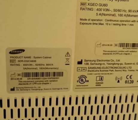 SAMSUNG DİAGNOSTİC X RAY SYSTEM YOM 2014 - Image 5